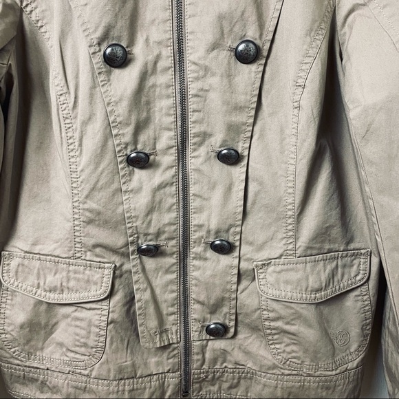 Esprit Jacket.  Tan.  Sz  8. - Picture 4 of 16